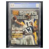 Cgc 5.5 sports illustrated Kurt Warner