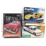 3 Model kits, Bobby Hamilton, 1:32 scale, Chevy