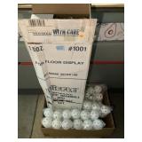 Wiffle perforated plastic baseball and plastic