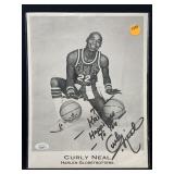 Curly Neal autographed picture