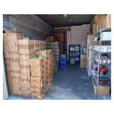 Contents of Storage Unit - 500+ Cases Restaurant