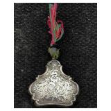 Vtg Sterling Silver Perfume Bottle, Tw 19.2g,