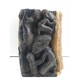 This is A Makonde, tree of life sculpture often