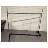Commercial grade Z-Rack, approx 75x23x66in