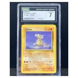 Cgc 7 1999 Pokï¿½mon jungle Cubone