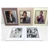 Celebrity photo prints. Assorted
