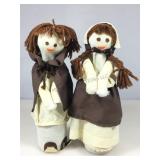 Vtg Handcrafted Maureen Russell pioneer/pilgrim
