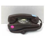 Vtg dark brown GTE automatic electric Starlite