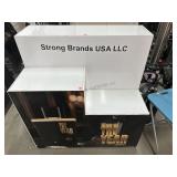 3ft Wide Lighted Tiered Display Stand - approx