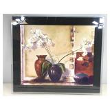 A framed Art Print titled Arrangement by Mari
