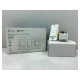 New Light Switches, single & double pole