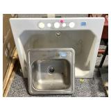 2 sink incl. composite and metal, approx