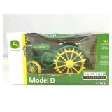 ERTL model D John Deere die cast tractor in box.
