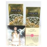 4 sealed NiB perfume fragrance sprays. Assorted