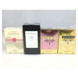 4 sealed NiB perfume fragrance sprays. Assorted