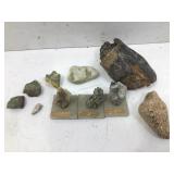 Assorted stone specimens