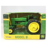 ERTL model B John Deere die cast tractor in box.