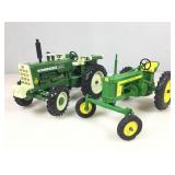 2 die cast model industrial tractors