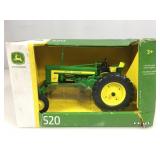 ERTL 1/16 scale John Deere die cast tractor in