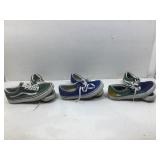 3 pair Vans sneaker shoes. Size 7.5 and 8