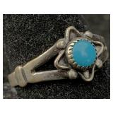 Sterling Silver Signed Ring, Tw 2g, Sz 7