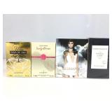 4 sealed NiB perfume fragrance sprays. Assorted