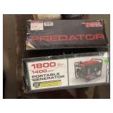 Predator portable Gas generator 1800 Max starting