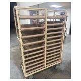 46 in Long Rolling Housekeeping Cart from High