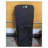 Hard case for electric guitar, approx 40in tall
