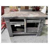 Steel Top Welding Bench with Some Drawers -