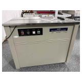 Uline Poly Strapping Machine Semi Auto Working -