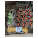 New Clamps, Rope and Work Gloves