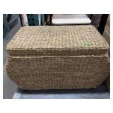 Wicker trunk and more, approx 29in long
