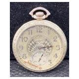 Elgin Wind-up Pocket Watch, Sz 12s, 7 Jewels,