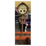 4ft Tall Outdoor Weather Station - Rustic Metal