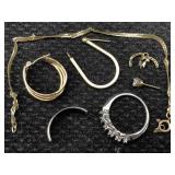 14k Gold Jewelry Broken, Tw 8.7g