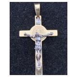 14k Gold Cross, Tw 4.6g, Sz 1ï¿½