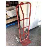 Hand truck dolly w/hard wheels