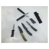 Winchester fixed blade, Smith &Wesson multi tool