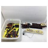 Builder blocks ship project. Pieces marked WL