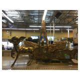 Heavy Metal Reindeer and Sleigh.
