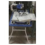 Kobalt 7in Wet Tile Saw w/stand & Sliding table,