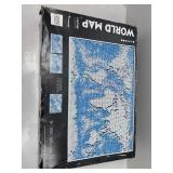 LEGO Art World Map set, w/soundtrack, 11,695