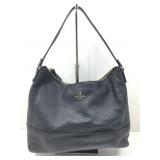 Kate Spade black leather hobo with tassel zip