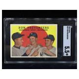 Sgc 5.5 1959 topps run preventers
