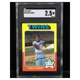 Sgc 2.5 1975 topps rod carew
