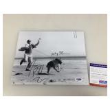 A signed,autographed picture of Jim Belushi and