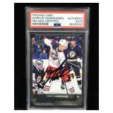 Psa dna Authentic Autographed Markus hannikainen