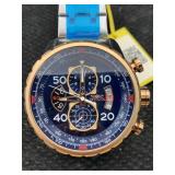 New Invicta chronograph watch silver band or