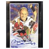Bobby hull Authentic Autographed
